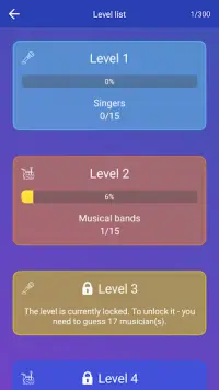 Guess Singer, Band, Musician by Photo: Music game Screen Shot 3