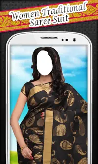 Women Traditional Saree Suit Screen Shot 5