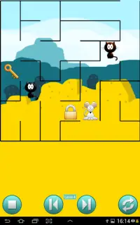 Cat and Mouse Maze Puzzle Screen Shot 1
