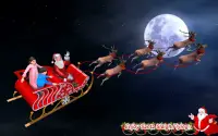 Papá Noel volador de Navidad Screen Shot 1