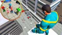 Flying Robot Games: Super Hero Screen Shot 0