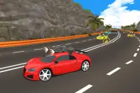 Rápido Guerra Car Race 3D Screen Shot 2