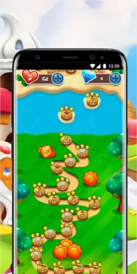 Garden Jelly -  Top Candy game Play Now Screen Shot 3