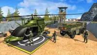 جيش شاحنة نقل ألعاب قيادة محاكاة Screen Shot 6