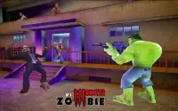 Hero monstruoso incrível vs zumbis - batalha final Screen Shot 0