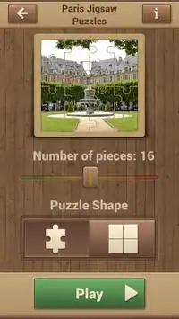 Paryż Gry Puzzle dla Dzieci Screen Shot 3