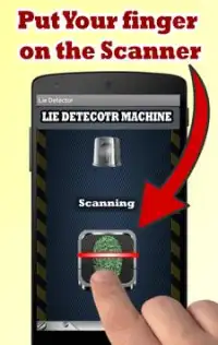 Lie Detector fun Test Prank Screen Shot 0