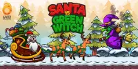 Santa vs Green witch Christmas Game Screen Shot 0