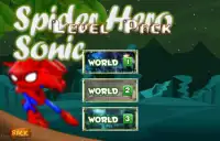Spider Hero Sonic Screen Shot 1