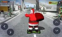 Hoverboard Rider 3D:Santa Xmas Screen Shot 3