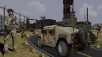 Ejército jeep conducción autobús- mejor transporte Screen Shot 2