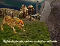 Angry Cheetah Attack Sim 3D Screen Shot 2