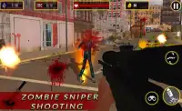 Zombie Sniper Contador tiro Screen Shot 3