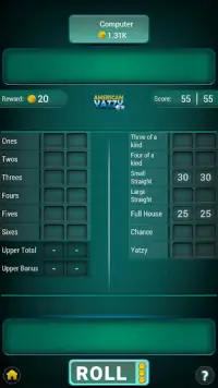 Yatzy Game Dice Offline Screen Shot 0