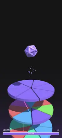 Ball Jump - Color Tower 3D Screen Shot 1