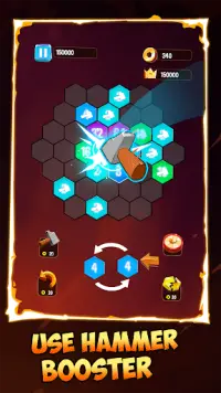 2048 Hexagon - Puzzle game Screen Shot 3