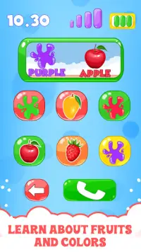 Baby telefoon peuter voorschoolse leren Screen Shot 5