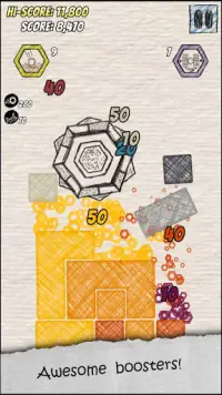 Crush Blocks! Hexor.io Screen Shot 1