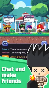 Fresbo Pixel - Cute 2D Virtual World Online Screen Shot 0