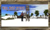 Wild Wolf Attack 3D Simulator Screen Shot 4