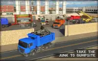 Dump Truck Crusher Junkyard - Monster Crane Driver Screen Shot 8
