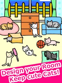 Life with Cats - relaxing game Screen Shot 1