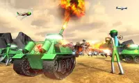 Stickman Guerriers Guerre mondiale 2 bataille Simu Screen Shot 2