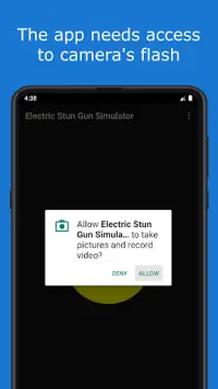 Electric Stun Gun Simulator Screen Shot 1