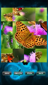 Butterfly Fluttering Puzzle Screen Shot 0