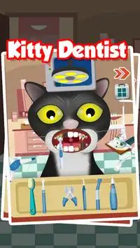 Kitty Dentista - Kids Game Screen Shot 1