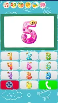ABC Baby Phone - Educational Toy Phone (Baby Game) Screen Shot 1