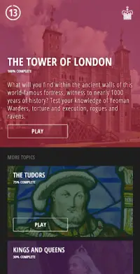 Royal History Quiz Screen Shot 0