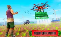Drone Farming Simulator USA : Farm Tractor Driving Screen Shot 2