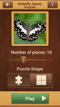 Butterfly Jigsaw Puzzles Screen Shot 5