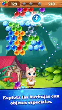 Bubble Cats Shooter POP : Puzzle Mania Screen Shot 4
