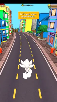 Subway Soni Blue Hedgehog Dash - Endless Run Game Screen Shot 0