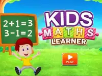 Kids Maths Learner - Kids Learning Game Screen Shot 0