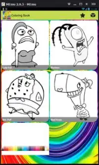 Coloring Game For SpongeBob Screen Shot 2