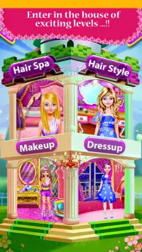Fashion Hair Style Girls - hairdressing games Screen Shot 1