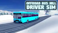 Offroad Bus Hill Driver Sim Screen Shot 0