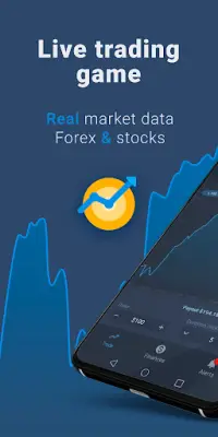BonusTrade Trading Simulator - Live Forex & Stocks Screen Shot 0