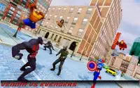 Super Venom Man VS Iron Hammer God Infinity Battle Screen Shot 17