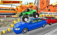 Monster Truck Stunts Racing Games 2017 Screen Shot 5