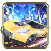 Airborne Fast Car Street Race