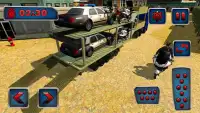 Offroad Police Truck Transport: Drive Simulator 3D Screen Shot 0