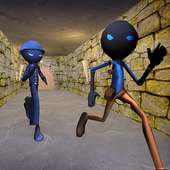 Stickman Escape : Warrior's Adventure