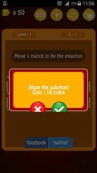 Matches 10 Puzzle  Game Screen Shot 4