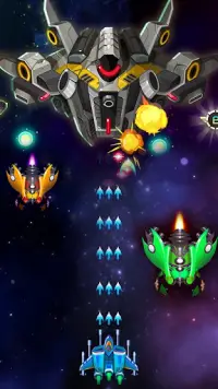 game bắn súng không gian galaxy attack:bắn ruồi Screen Shot 1
