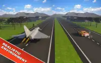Jet Plane Vs Car 3D: Euro Mile Racing Games Free Screen Shot 1