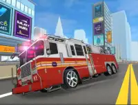 Fire Truck Racer: Chicago 3D Screen Shot 8